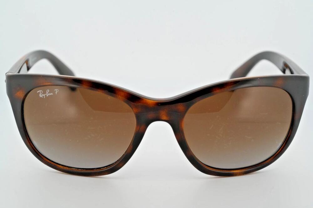 Ray-Ban RB4216 710/T5 Sunglasses Full Rim Polarized Square Lightweight 56-20-135